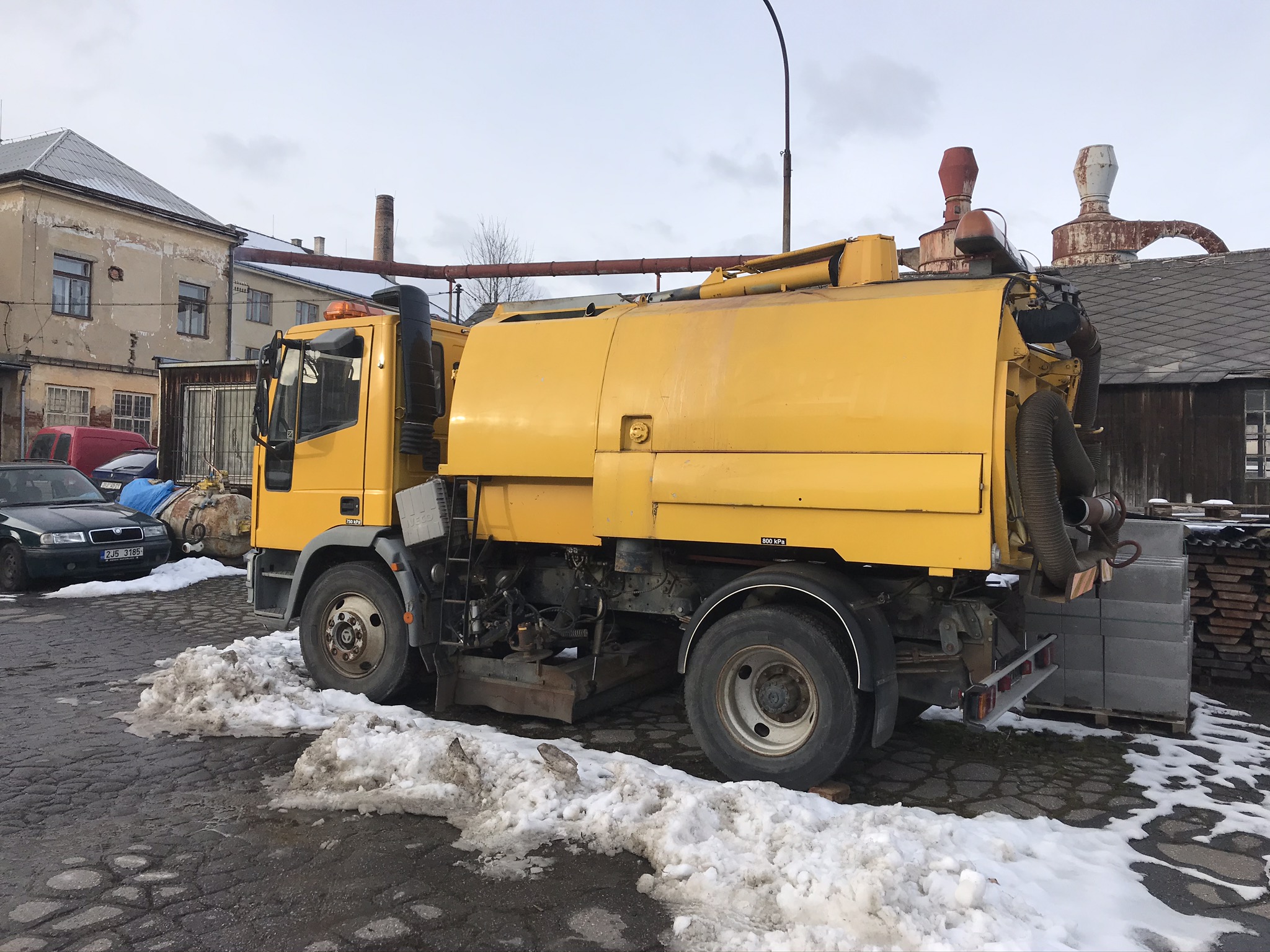 Zametací vůz Iveco
