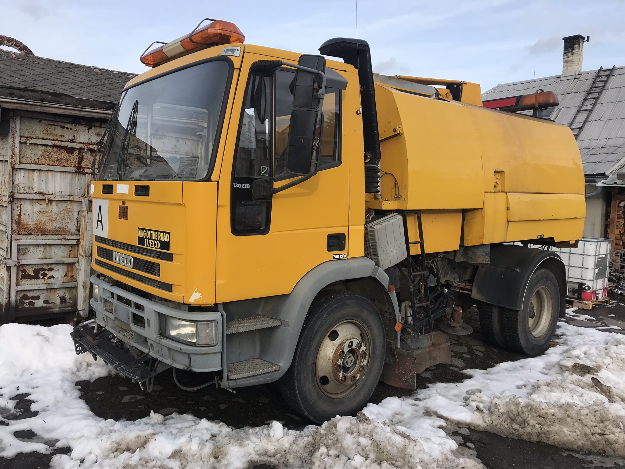 Zametací vůz Iveco